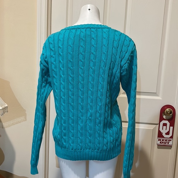 Lilly Pulitzer Vintage cable knit sweater Medium - Picture 4 of 9